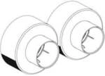 Schell Rosetten-Set VITUS verchromt