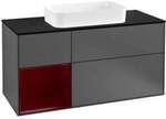 V&B Waschtischunterschrank Finion 120cm, Pl bla m, Reg li Peo, Anthrac. m