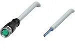 Pepperl+Fuchs Kabeldose V3-GM-10M-PUR grau 3-polig M8 gerade A-kodiert