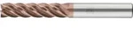 PFERD TOOLS VHM-Fr&auml;ser &Oslash;6mm, 5 Schneiden, mit Spanteiler, 4xDC, Radius 0,5mm,...