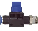 Riegler 3/2-Wegeventil &raquo;Blaue Serie&laquo;, Steckanschluss, R 1/4 a., S-G &Atilde; ̃12mm