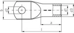 Intercable Presskabelschuh ICD30012 300qmm M12 verzinkt
