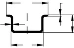 Niedax Tragschiene 2934/2 SL