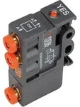 Riegler Pneumatik Logikelement, YES, Technopolymer, DN 2,7