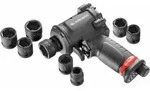 Facom Druckluft-Schlagschrauber + Stubby Steckschl&uuml;ssel Set 9-teilig