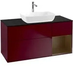 V&B Waschtischunterschrank Finion 120cm, Pl bla m, Reg wal ven, Peo m