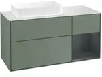 V&B Waschtischunterschrank Finion 120cm, Pl w m, Rg r md b m La, Ol m Lac