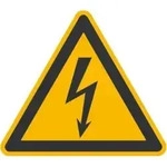 SafetyMarking Warnschild Fol 500 St. elektr.Spannung SL100mm