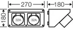 Hensel Connection Box CB 213 f&uuml;r Ger&auml;teeinbau