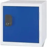 STIER Schlie&szlig;fachw&uuml;rfel 305 x 305 x 305 mm lichtgrau stapelbar