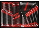 KS Tools Schraubenschl&uuml;ssel-Satz in Schaumstoffeinlage, 50-tlg