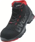 uvex Stiefel S1 85478 schwarz rot Weite 11 Gr. 51
