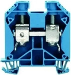 Weidm&uuml;ller Durchgangsklemme 60x16x63mm, blau WDU 35 BL