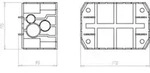 KAISER Verbindungskasten 9911.01 170 x 115 x 87mm