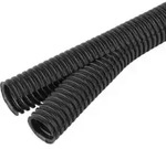 Fr&auml;nkische Wellrohr verschlie&szlig;bar flexibel, schwarz Co-flex PP-UV 6 sw