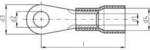 Intercable Quetschkabelschuh ICIQ23 1,5-2,5qmm blau M3