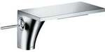 hansgrohe Waschtisch-Einhebelmischer 110 Axor Massaud A 100mm, unver Abl.garn, brush.