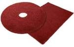cleancraft Unterhalts-Pad 711 x 355 mm rot