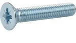 ISO 7046 Form CZ Senkkopfschraube M2,5x4 Stahl 4.8 galvanisch verzinkt PZ