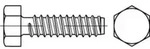 ISO 1479 Form F Sechskant-Blechschraube VG 4,2x25 Stahl galvanisch verzinkt m....