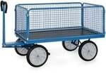 fetra Handpritschenwagen 6435V - Tragkraft 1000kg Vollgummi-Reifen