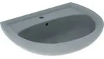 Geberit Waschtisch Renova 65x51cm, manhatt, m Hahnl., mit &Uuml;berlauf