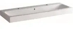 Geberit Waschtisch iCon 120x48,5cm, m 2 HL, we. K-Tect, m &Uuml;L