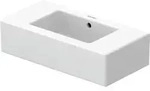Duravit M&ouml;bel-Handwaschbecken Vero 50x25cm, m &Uuml;L, HLB, 2 HL vorgest., wei&szlig;
