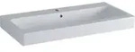 Geberit Waschtisch iCon 90x48,5cm, we., m Hahnloch, mit &Uuml;berlauf