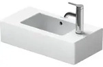 Duravit M&ouml;bel-Handwaschbecken Vero 50x25cm, m &Uuml;L, HLB, Hahnloch links, wei&szlig;