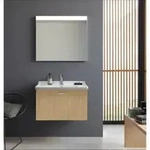 Duravit M&ouml;belwaschtisch Starck 3 70x49cm, we, m HL, &Uuml;L, Hahnlochbank