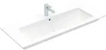 V&B M&ouml;belwaschtisch VENTICELLO 120x50, mit Hahnloch, mit &Uuml;berlauf, wei&szlig;