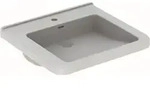 Geberit Waschtisch Renova Comfort 60x55cm, barrieref., m Hahnl., m &Uuml;L, we.