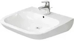 Duravit Waschtisch D-Code Vital 60x55,5cm, m HL, &Uuml;, HL, barrieref., we.