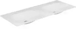 Keuco Varicor-Doppel-Waschtisch Edition 11 arkt w m, 210x53,5cm, m 2x1 HL u. &Uuml;L