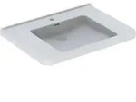 Geberit Waschtisch Renova Comfort 75x55cm, barrieref., m Hahnl., m &Uuml;L, we.