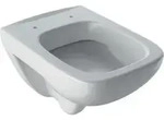 Geberit Wand-WC, Tiefsp&uuml;ler Renova Compact sq 6/5 l, verk&uuml;rzte Ausladung, wei&szlig;