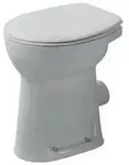 Duravit Stand-Flach-WC Duraplus Sudan 36x46,5cm, Abg wa., w, 6,0 l, barrieref.