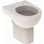 Geberit Stand-Flachsp&uuml;l-WC Renova we., 6 l, Abg. hor, teilgeschl. Form