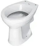 Geberit Stand-Flachsp&uuml;l-WC Paris waagerecht, wei&szlig;