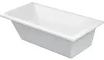 Duravit Rechteck-Badewanne Starck 170x90x46cm, EB-Version, 1 RS, wei&szlig;