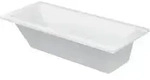 Duravit Rechteck-Badewanne D-Code 170x75x42cm, Abl im Fu&szlig;ber., 1 RS, wei&szlig;