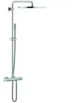 Grohe Duschsystem Rainshower 400 mit AP-Thermostat, Wandmontage, chrom (27174001)