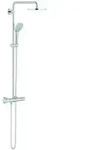Grohe Duschsystem Euphoria 210 AP-Thermostat, Wandmontage, chrom