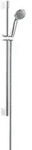 hansgrohe Brause-Set Crometta 85 EcoSm. + 669mm Brausestange, 1jet, 6 l/min, chrom