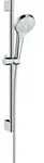 hansgrohe Brause-Set Croma Select S Vario 669mm Brausestange, wei&szlig;/chrom