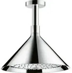 hansgrohe Kopfbrause Axor mit Deckenanschluss, 240mm, 2jet, chrom