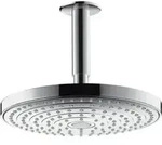 hansgrohe KB Raindance Sel. S 240 EcoSm. m Deckenanschluss, 2jet, 9 l/min, chrom