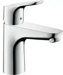 hansgrohe Waschtisch-Einhebelmischer 100 Focus mit Zugstangen-Ablaufgarnitur, chrom