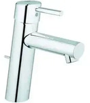 Grohe Waschtisch-Einhebelmischer Concetto 1/2", M, m Abl.garn, Temp.begrenzer, ch